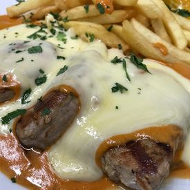 Restaurant Hellas im Ostseebad Boltenhagen griechische Spezialitäten Schwein und Geflügel