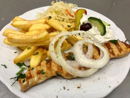 Restaurant Hellas im Ostseebad Boltenhagen griechische Spezialitäten Schwein und Geflügel