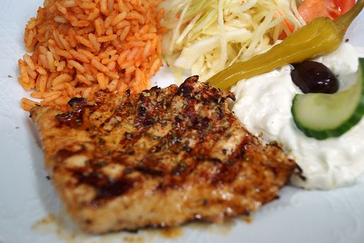 Restaurant Hellas im Ostseebad Boltenhagen griechische Spezialitäten Schwein und Geflügel