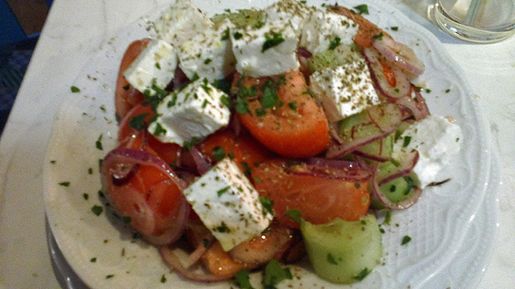 Restaurant Hellas im Ostseebad Boltenhagen griechische Spezialitäten Salate