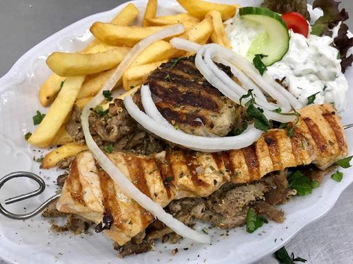 Restaurant Hellas im Ostseebad Boltenhagen griechische Spezialitäten Mixt Grill und Fisch